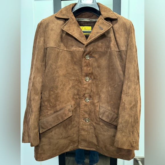 Suede Coat with Fleece Lining (Tall) - Picture 15 of 15